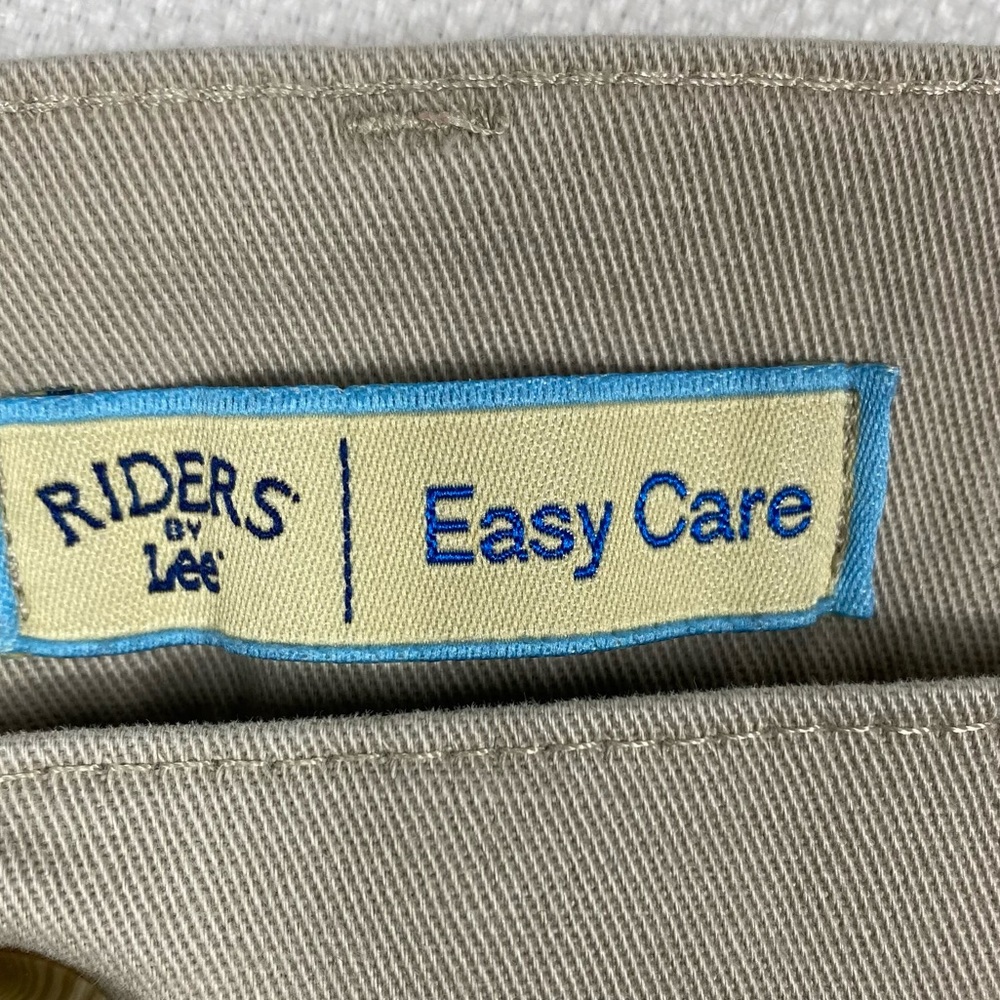 Lee Rider Khaki Bootcut Pants - Picture 3 of 4